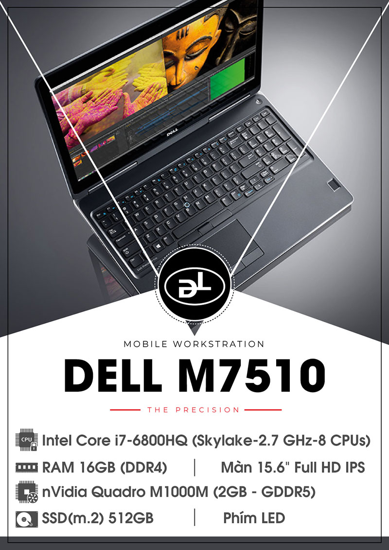 Đánh giá chi tiết Dell Precision 7510 i7-6820HQ