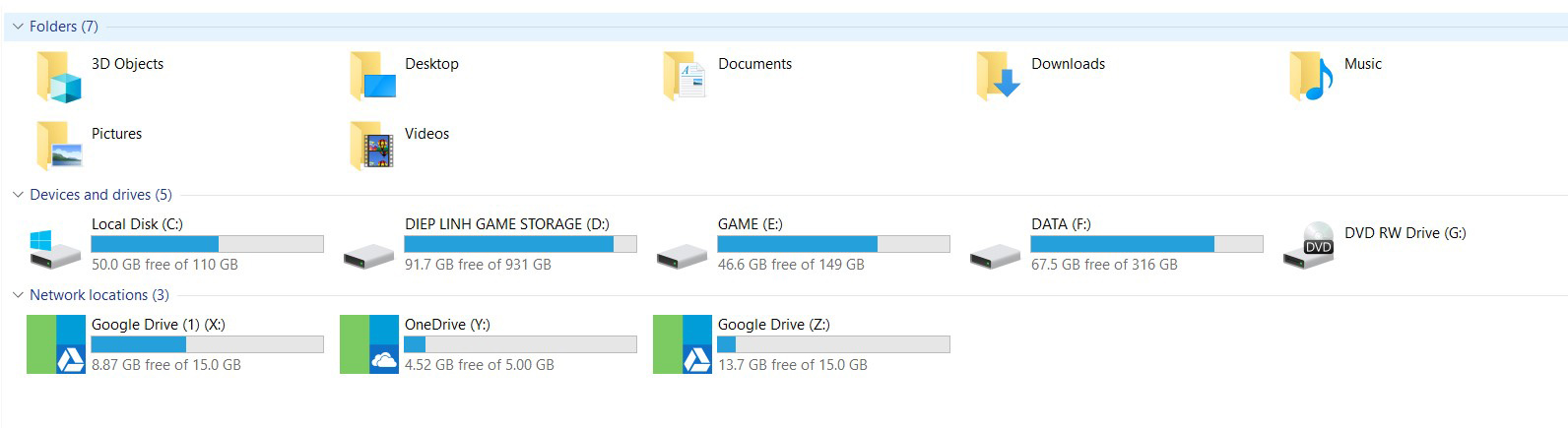 RaiDrive – Biến Google Drive thành ổ đĩa riêng 