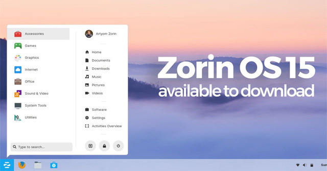 Zorin OS 15 - Phiên bản hệ điều hành Linux thân thiện với người dùng